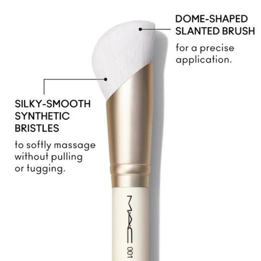 MAC Cosmetics 001 Skincare Makeup Brush